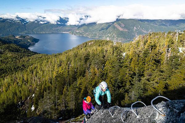 Via Ferrata Climbing (Banff, Squamish, Whistler)